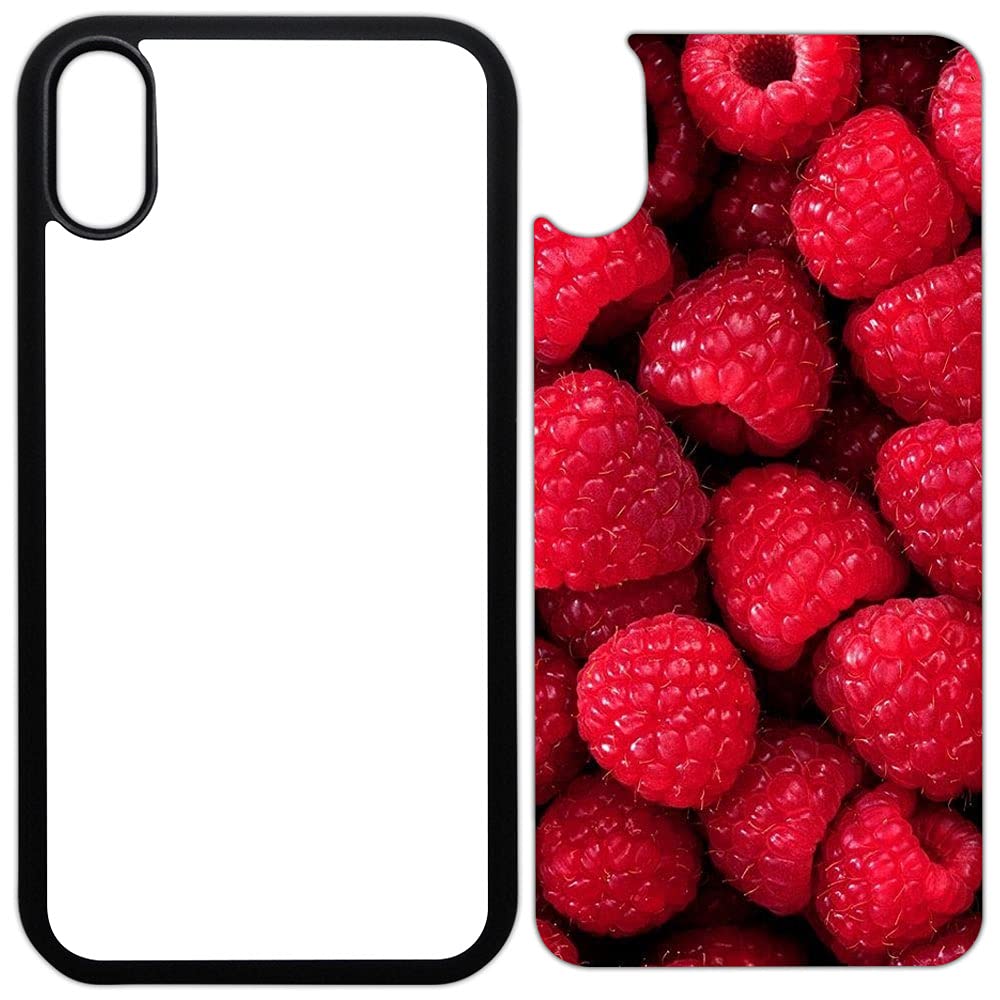 75 Pack Sublimation Phone Cases for iPhone XR - Rubber Black Blank Dye Cases with Aluminum Inserts | Printable Phone Cover Blanks for DIY Customization, Personalized Gifts, Small Business Merchandise