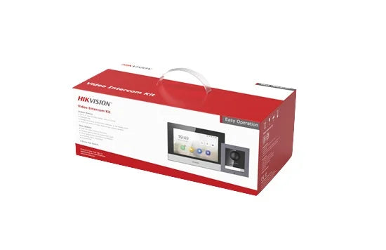 DS KIS602 Complete Intercom System Kit with PoE Switch - Secure Home & Office Communication Solution for Apartments, Warehouses, and Businesses