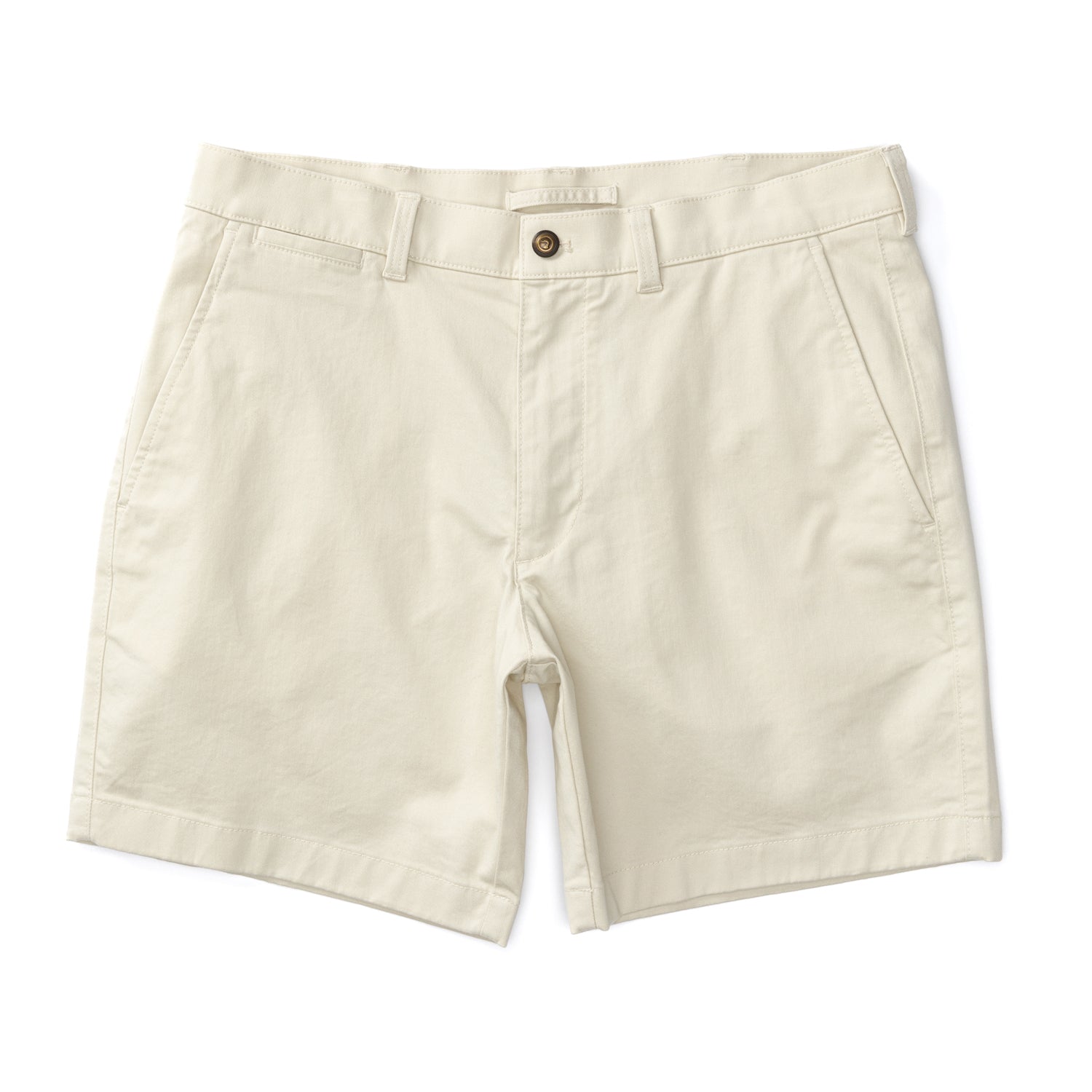 7 Gold School Chino Shorts for Boys - Stone Gold Patch - Comfortable Uniform Shorts for School, Summer & Casual Wear