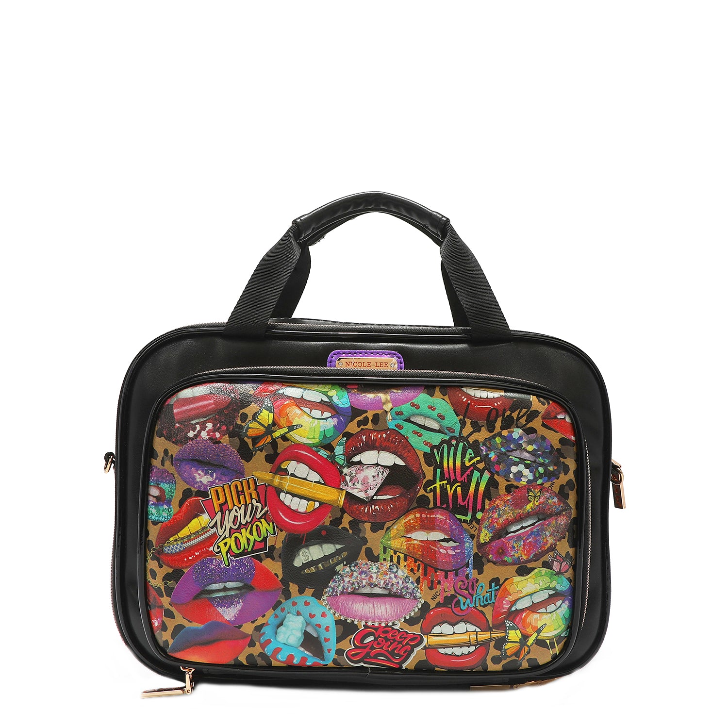 HANA Cosmetic Bag for Women - Waterproof Makeup Pouch Travel Organizer - Perfect for Travel, Gym, and Everyday Use