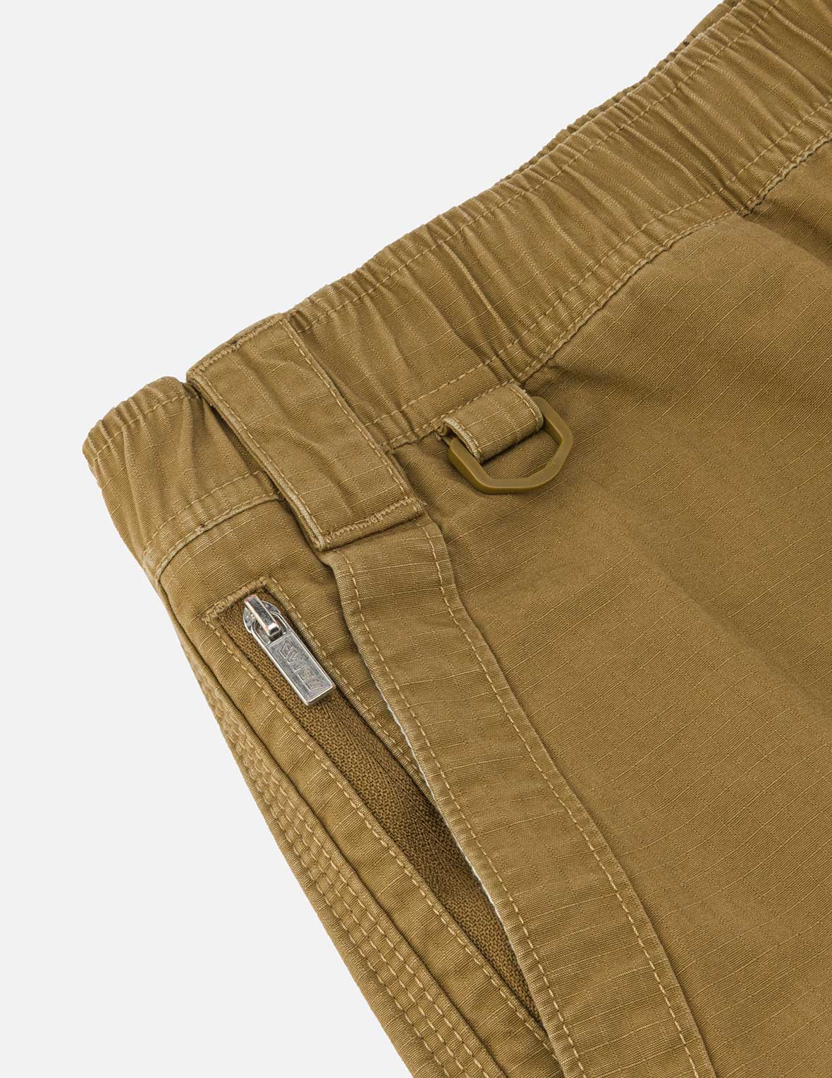 Kamon & 91 Appliqué Embroidery Cargo Shorts for Men - Comfortable Regular Fit Casual Pants with Multiple Pockets - Perfect for Outdoor Activities, Hiking, and Summer Adventures