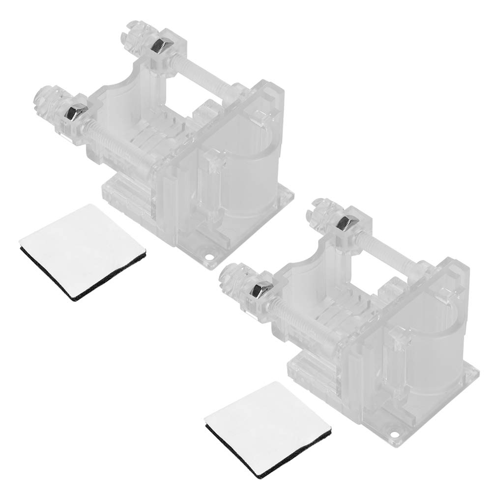 Premium Fish Tank Clip - Durable Aquarium Clamp with Exquisite Design for Fish Tanks, Aquariums & Terrariums | Perfect for Securing Plants, Decorations & Equipment