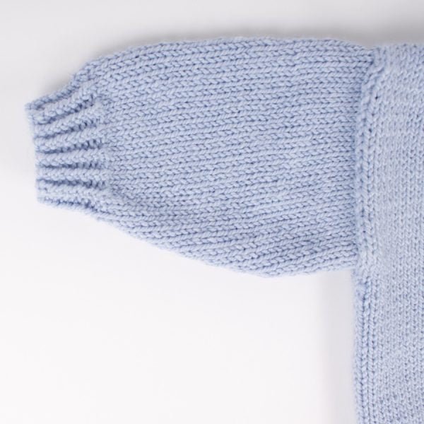 Baby Cardigan Knitting Kit - Complete DIY Knitting Set for Newborns & Toddlers | Soft Yarn, Needles & Patterns Included | Perfect for Handmade Baby Gifts & Nursery Projects
