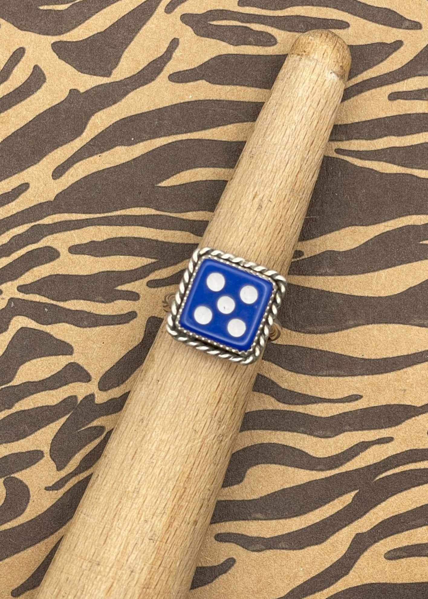 Sterling Silver Dice Ring for Men & Women - Durable 925 Silver Dice Jewelry - Perfect for Gifts, Gaming & Everyday Wear