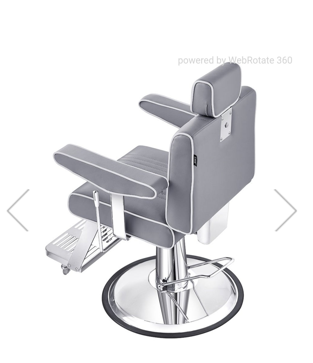 Professional Barber Chair for Salon & Home Use - Heavy Duty Hydraulic Styling Chair with Adjustable Height & Reclining Back - Perfect for Haircuts, Shaves & Styling