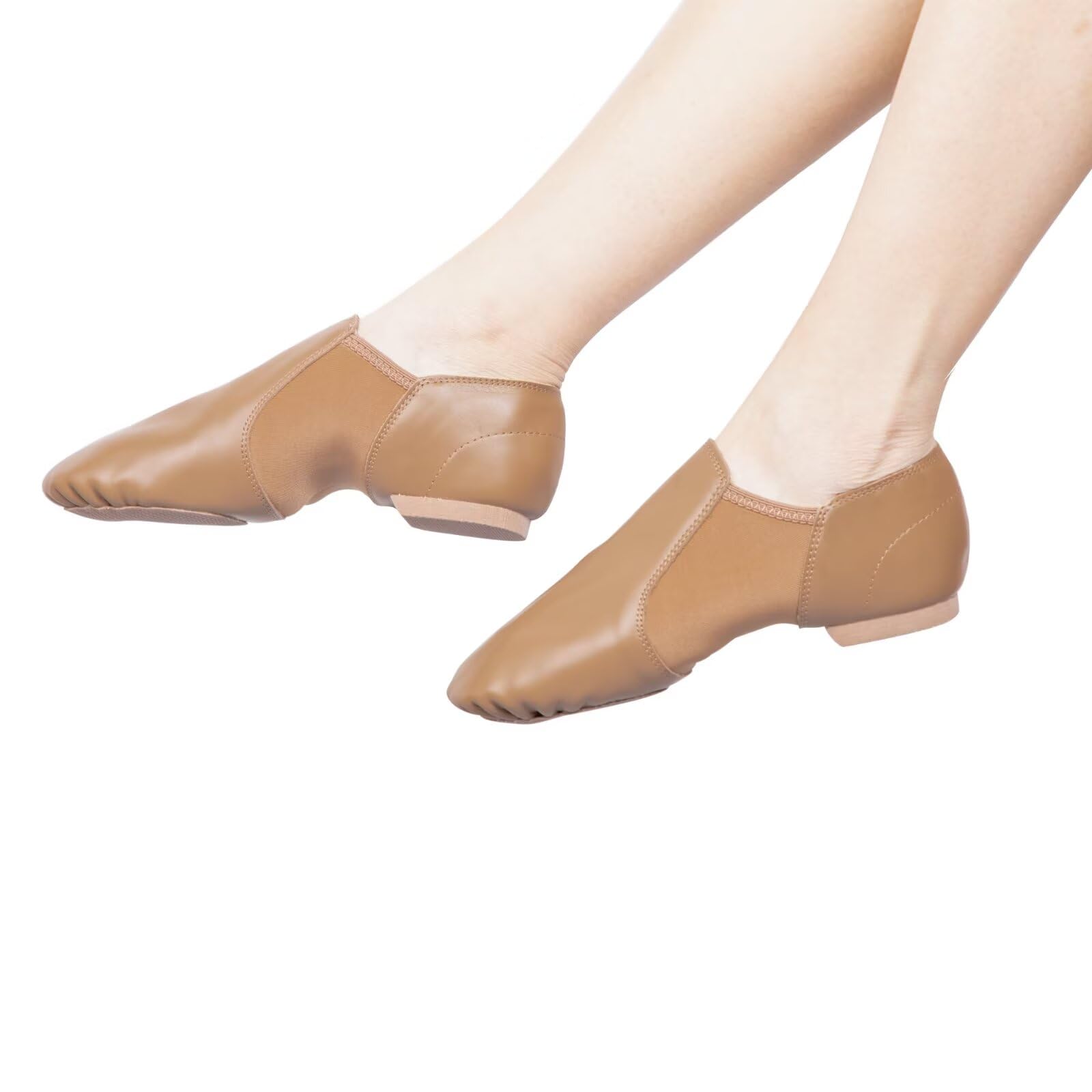 Premium 100% Cowhide Leather Jazz Dance Shoes for Women & Men - Comfortable & Durable for Jazz, Ballet, and Dance Performances