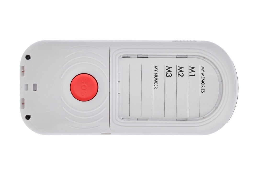 Binatone BB200 Big Button Senior Phone - SIM Free, Easy-to-Use Mobile for Elderly with Loud Sound & Emergency SOS - Perfect for Home, Nursing Care, and Independent Living