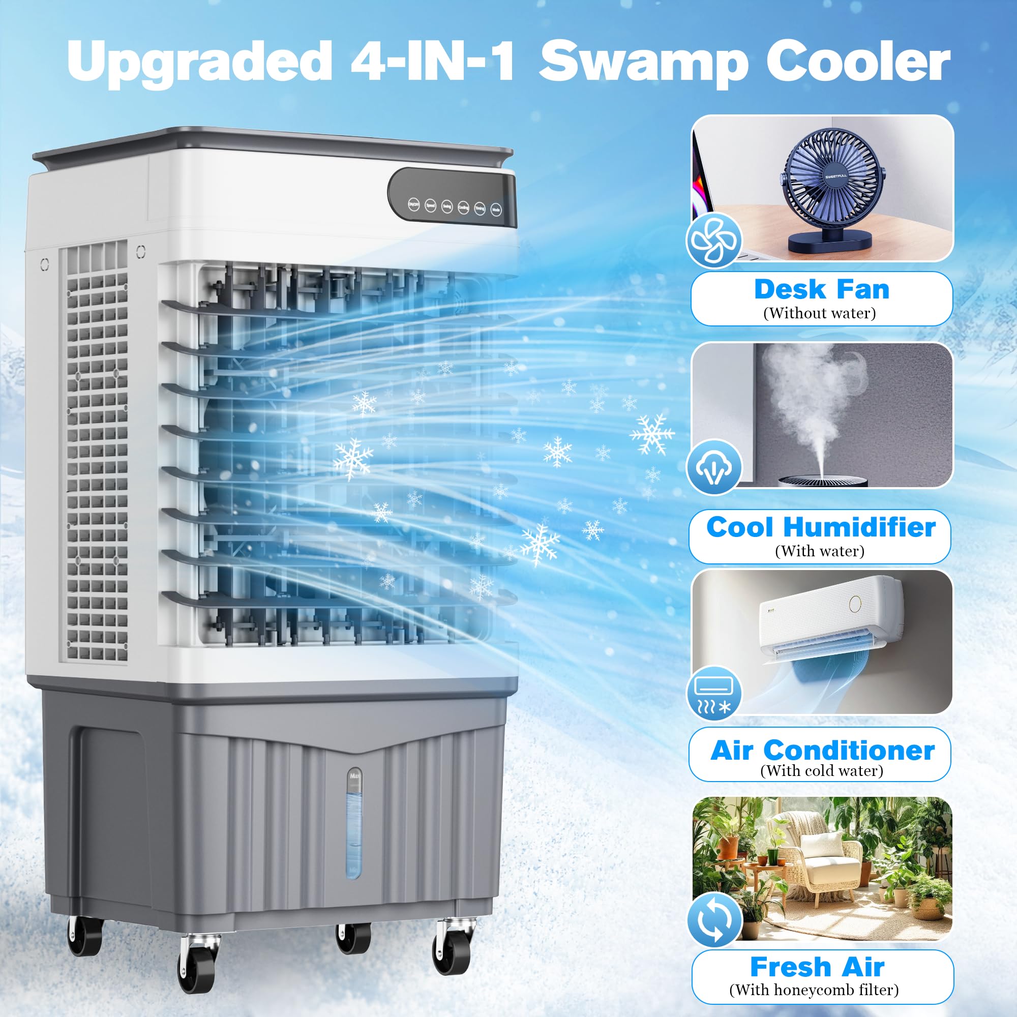 Portable Evaporative Air Cooler - 35