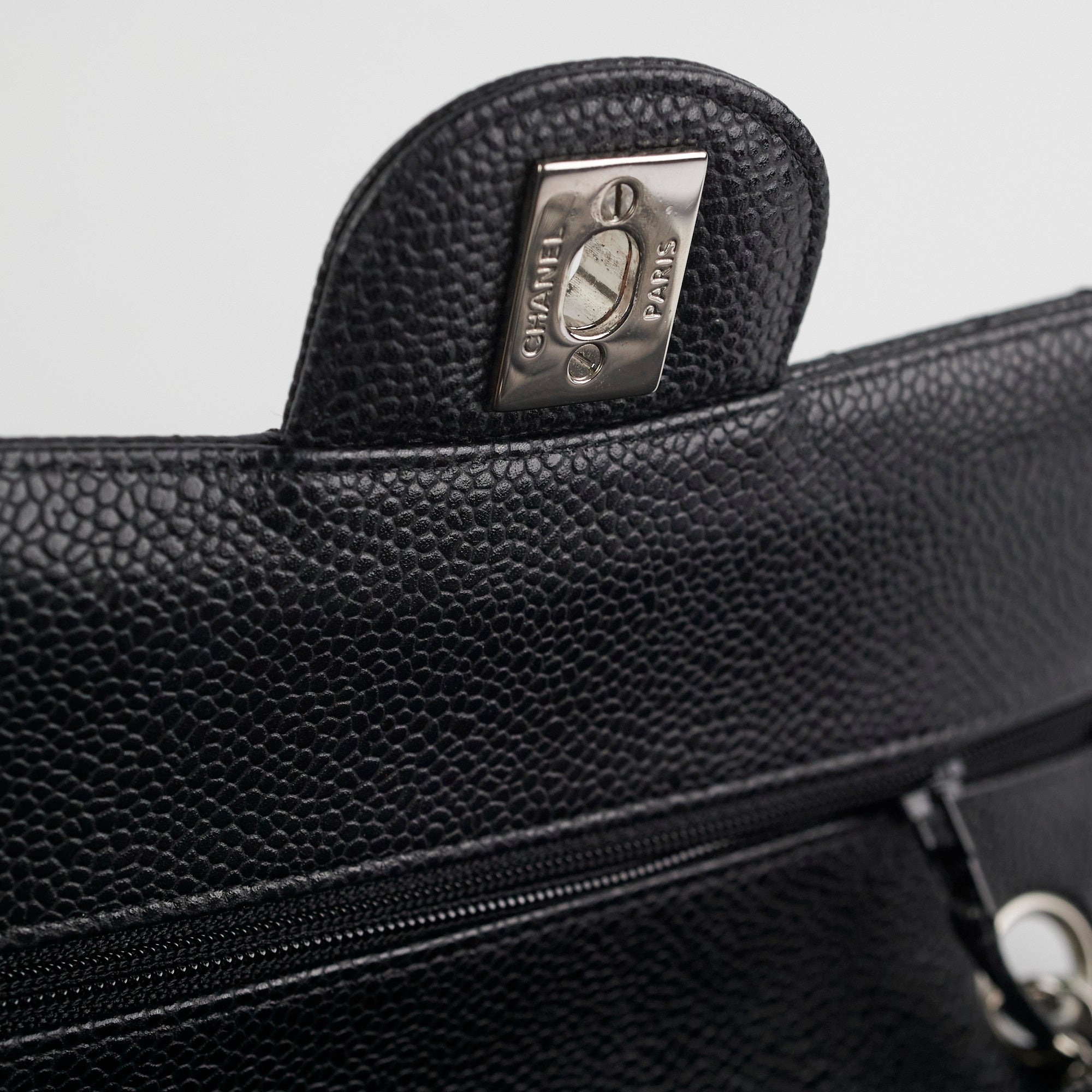 Chanel Small Caviar Classic Flap Bag Black - Luxury Quilted Leather Crossbody Purse for Women | Perfect for Evening Events, Date Nights & Special Occasions