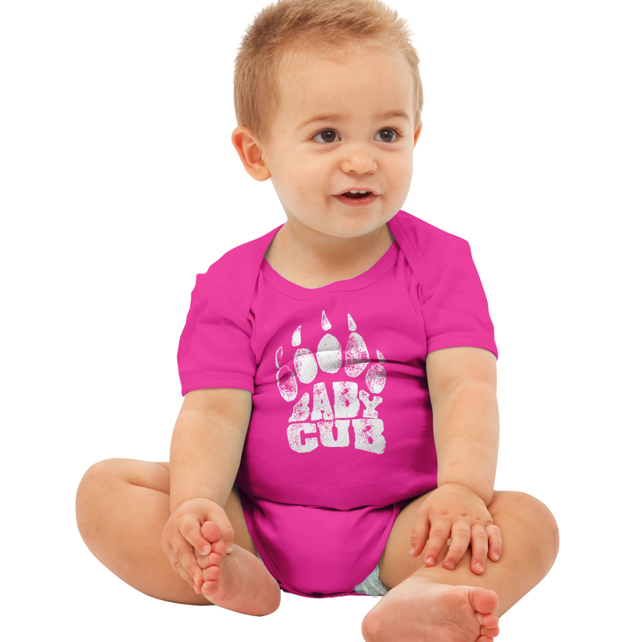 Texas Tees Baby Onesie - Pink Sister Bear Shirt 3-6 mo for Newborn Gifts