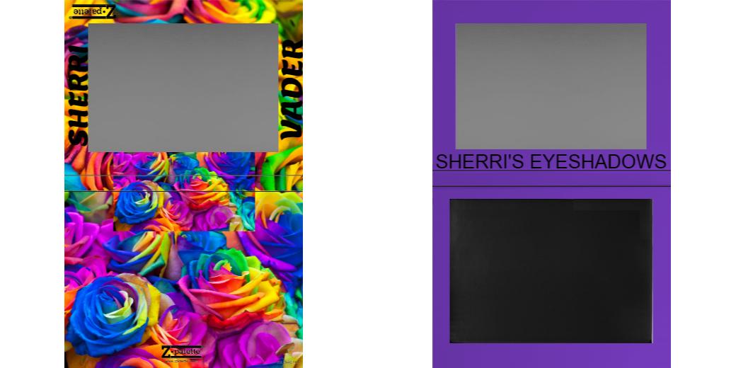 Custom Extra Large Z Palette - Magnetic Makeup Palette for Eyeshadow & Blush - Perfect for Professional Makeup Artists & Travel Organizers