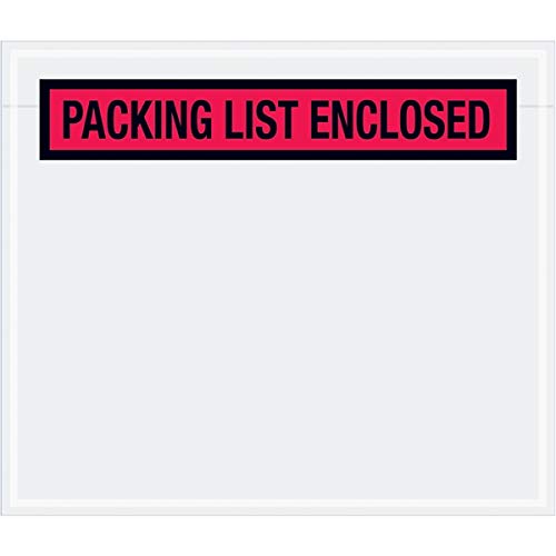 TapePlanet Colored Packing List Envelopes 7