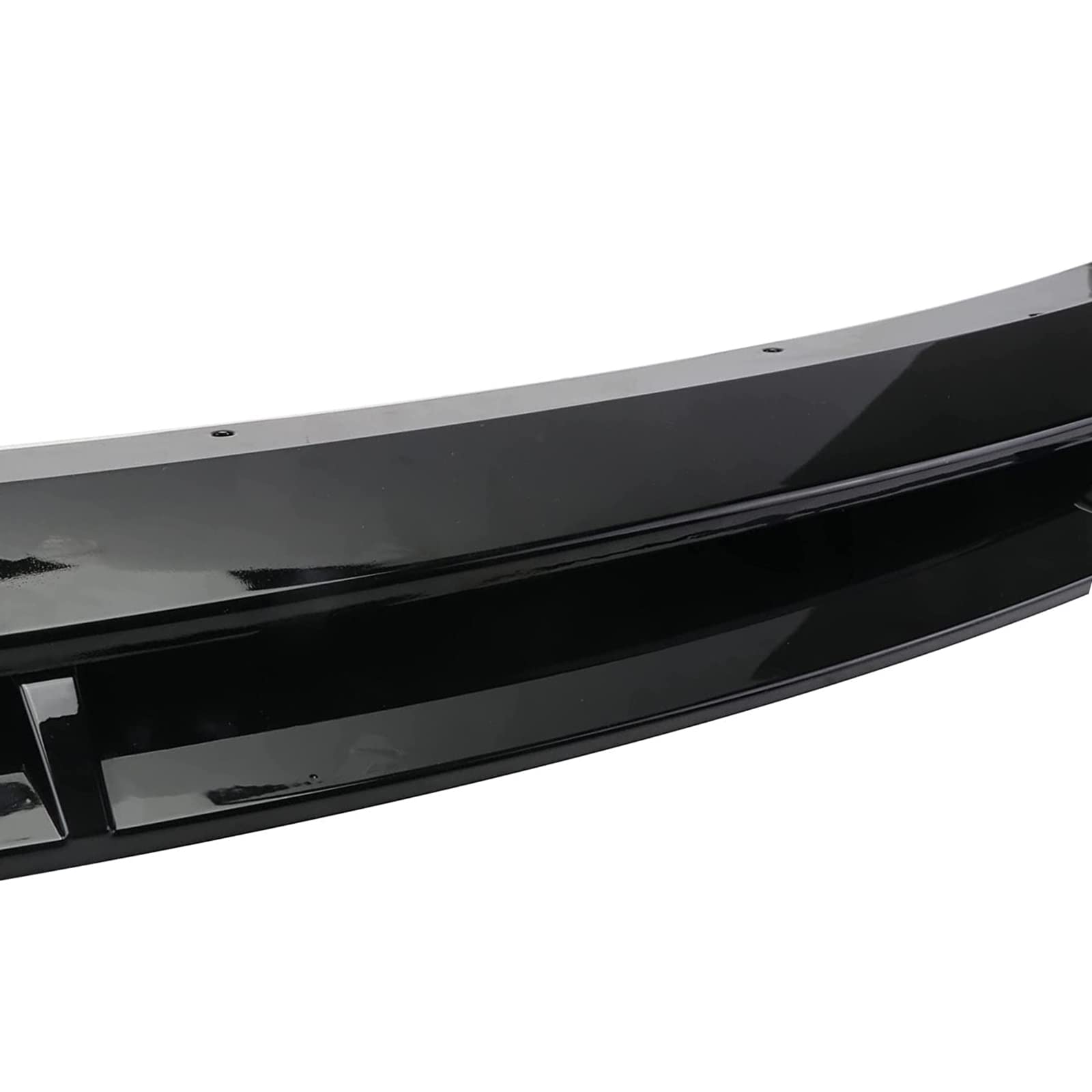4 Pcs Matte Black Front Bumper Lip for 2015-2022 Dodge Charger SRT - Aggressive Style Upgrade - Easy Installation - Perfect for Car Shows & Street Racing