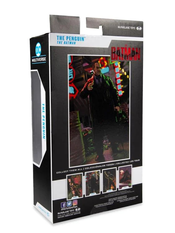 The Batman DC Multiverse Penguin Figure by McFarlane Toys - Collectible Action Figure for Display, Gifts & DC Comics Fans