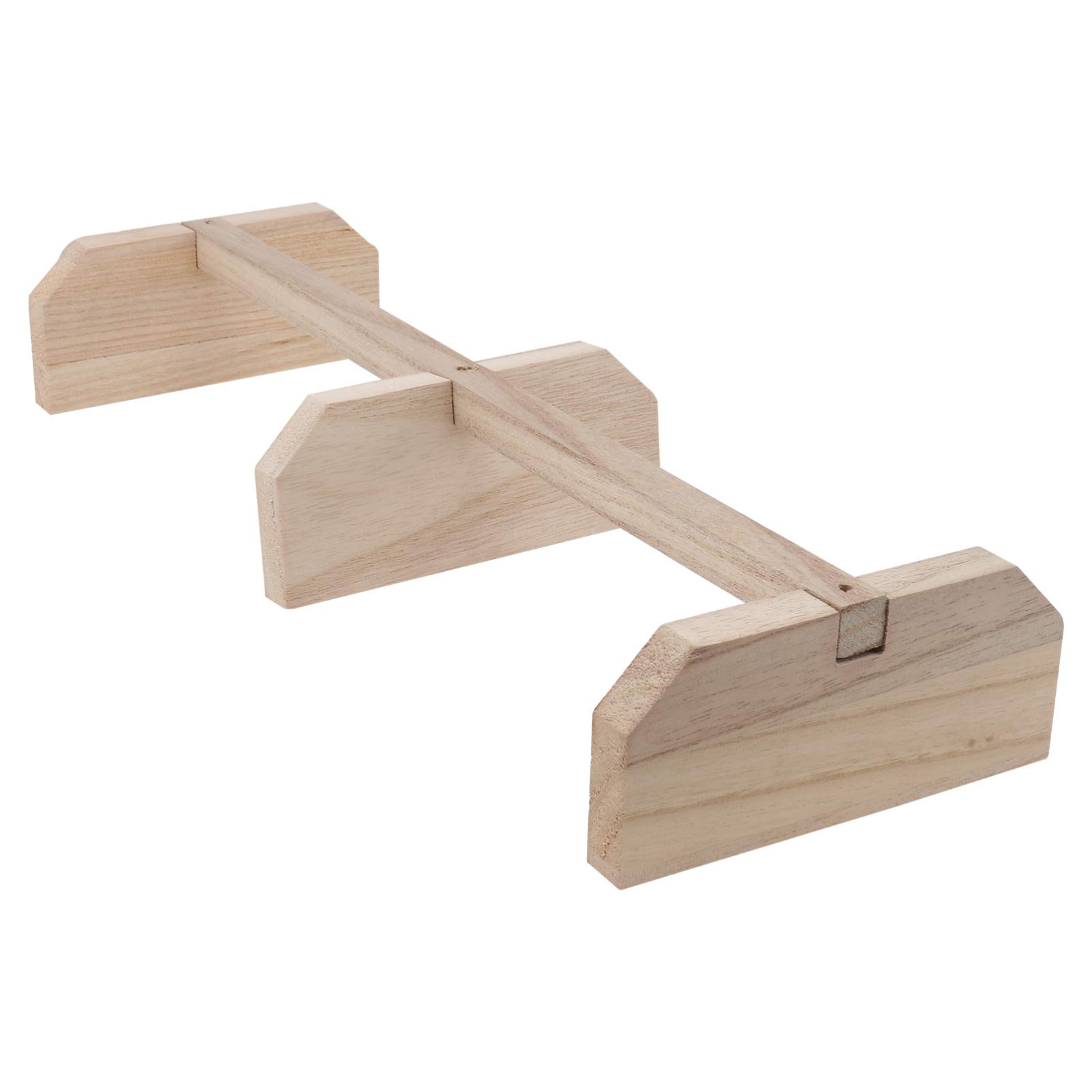 POPETPOP Wooden Chicken Perch - Roosting Bar, Training Stand & Coop Ladder for Large Birds - Durable Bird Toy for Chicken Coops and Brooders - Perfect for Poultry Training, Resting & Playtime