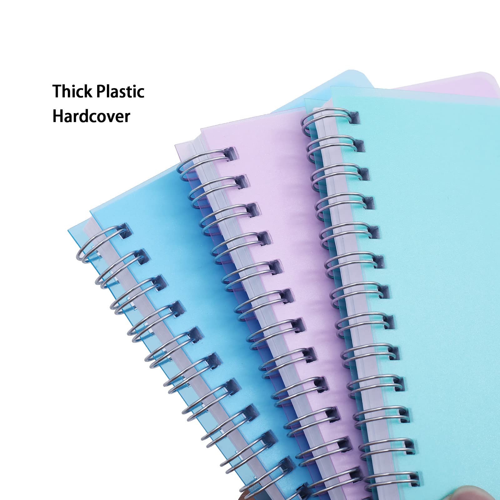 Premium Graph Paper Notebook 3-Pack - 4.3