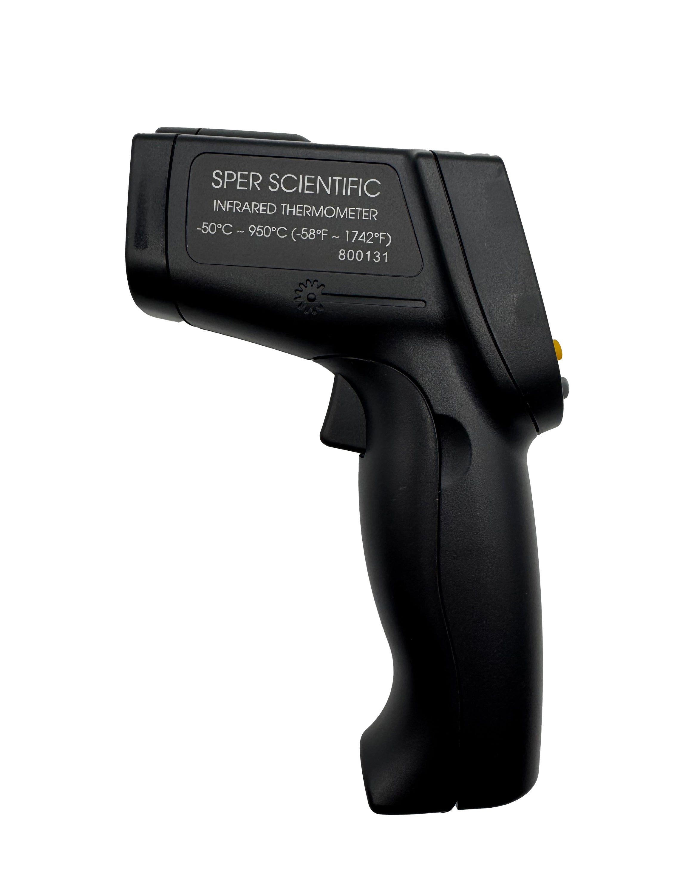 Non-Contact Infrared Thermometer with Laser Sight -50°F to 1742°F (-46°C to 950°C) High Accuracy 12:1 D/S Ratio, Color LCD Display for Industrial, HVAC, Cooking, and Home Use
