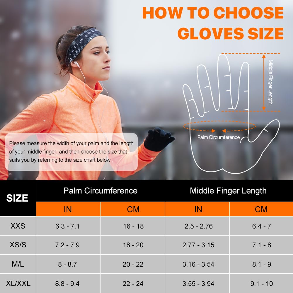 SAVIOR HEAT Rechargeable Heated Gloves for Women & Men - 7.4V 2200mAh Battery, Touchscreen Compatible, Ultra-Thin Warm Winter Gloves for Skiing, Hiking, Cycling, Camping, Skating - Perfect for Outdoor Sports in Cold Weather