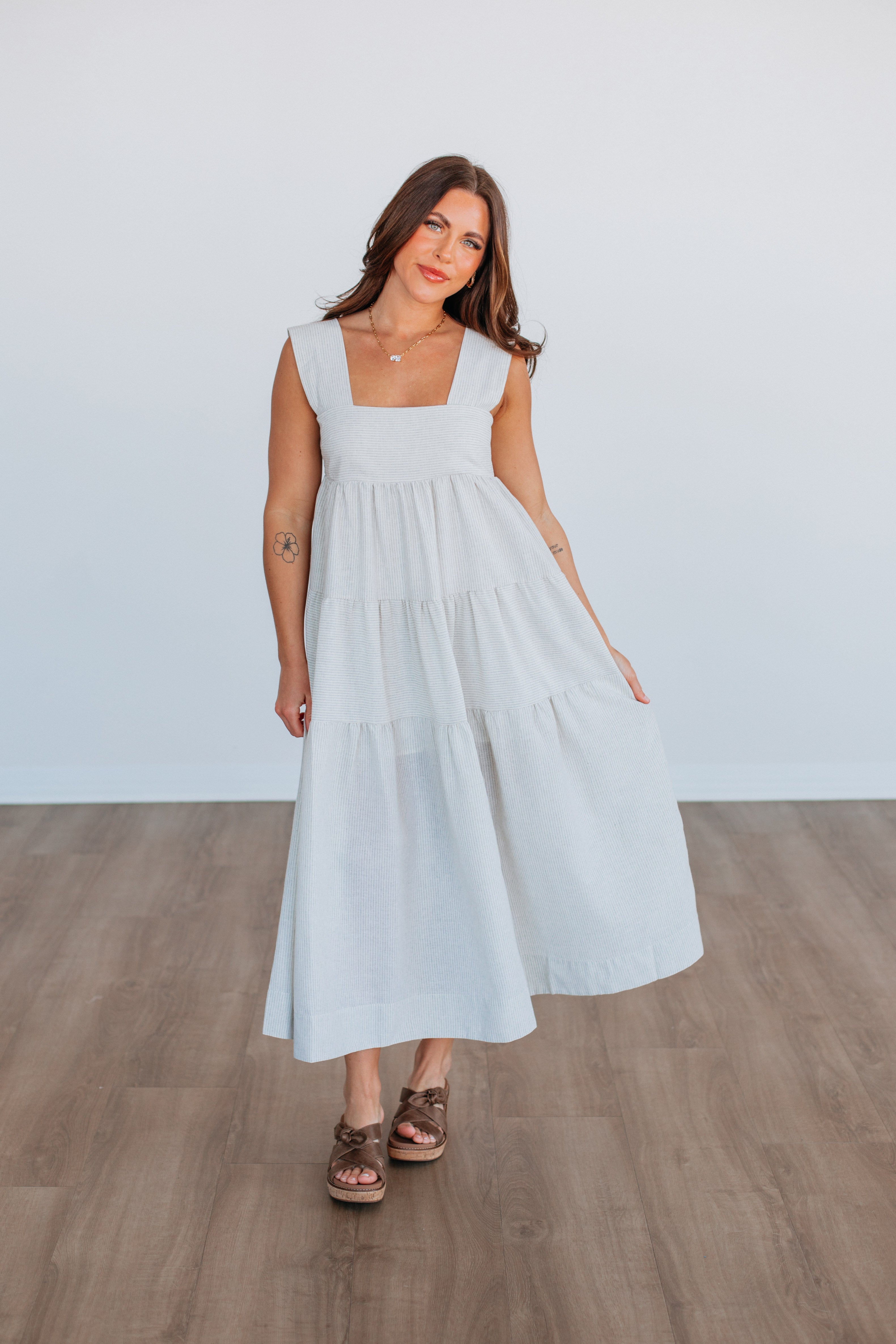 Austrina Women's Floral Summer Dress - Lightweight & Breathable for Casual Outings, Beach Vacations & Date Nights