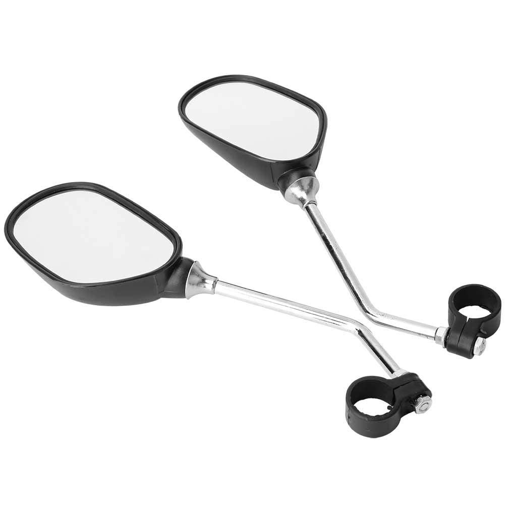 Universal Bike Mirror - 1 Pair Handlebar Rear View Mirrors for Road Bikes, Mountain Bikes & Cycling Safety - Perfect for Commuting, Touring & Outdoor Adventures