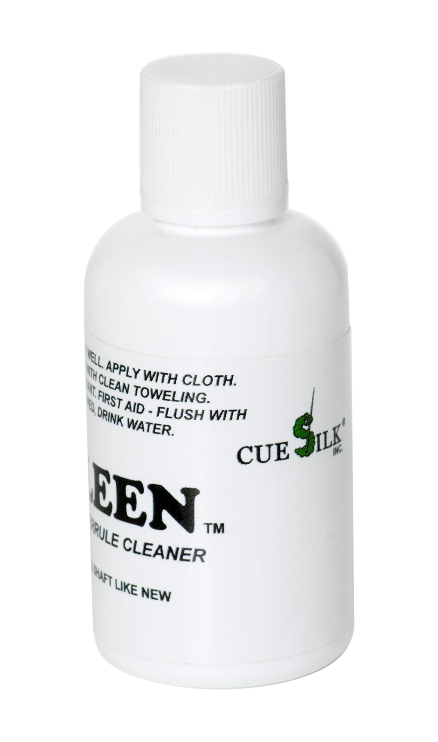 Premium SIL Kleen Pool Cue Shaft & Ferrule Cleaner (1 oz Bottle) - Professional Billiards Accessory for Smooth Play & Maintenance