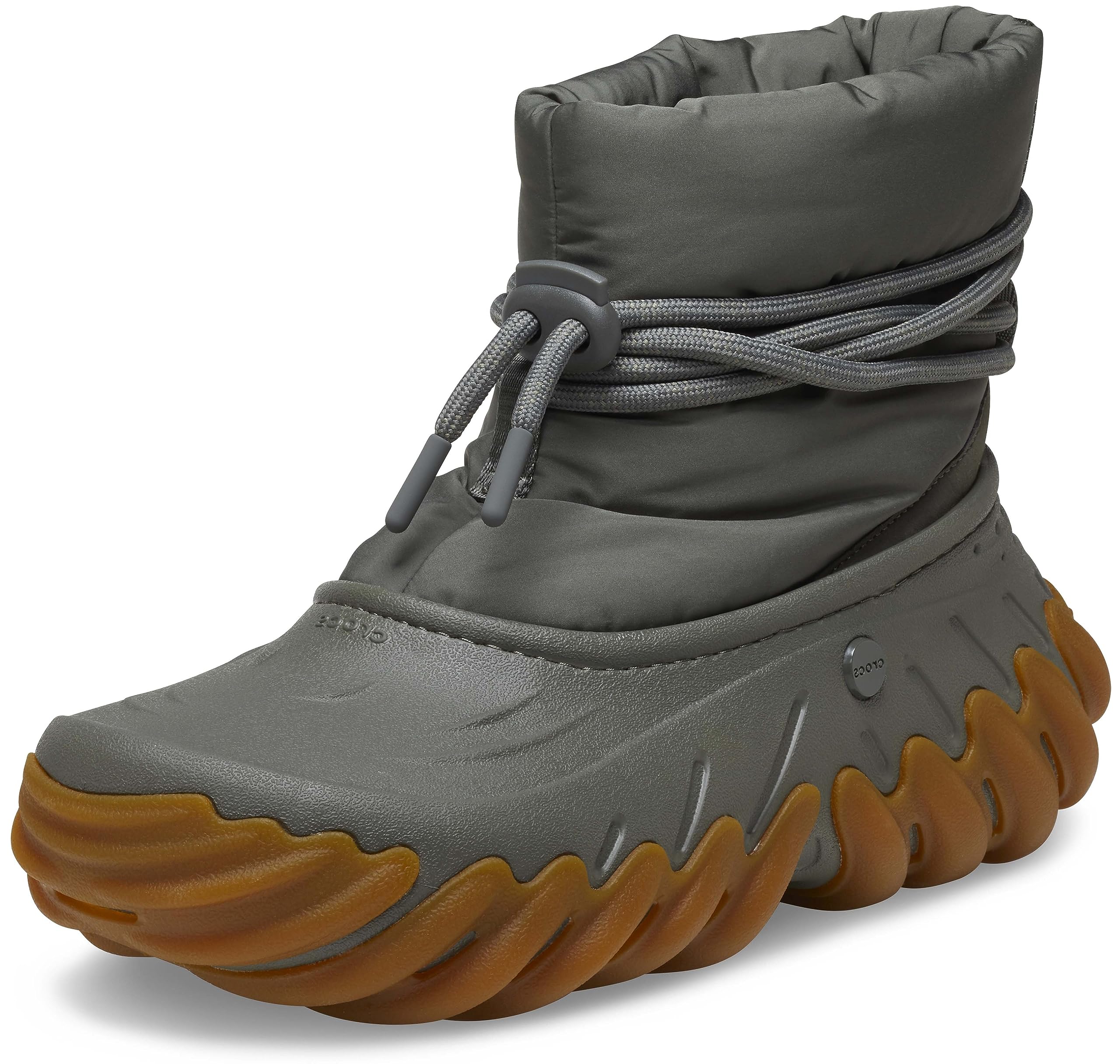 Crocs Unisex-Adult Echo Boots - Waterproof Winter Boots for Men & Women - Comfortable Slip-Resistant Snow Boots for Outdoor Hiking, Walking & Cold Weather