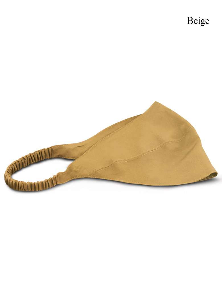 Soft Stretchable Crepe Headband & Under Hijab Band - Comfortable Hair Accessory for Women - Perfect for Workouts, Yoga, Sports and Daily Wear