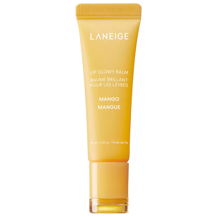 LANEIGE Lip Glowy Balm - Hydrating Lip Balm with Vitamin C for Soft, Plump Lips | Day & Night Moisturizing Lip Care for Dry, Chapped Lips | Perfect for Makeup Prep & Daily Hydration