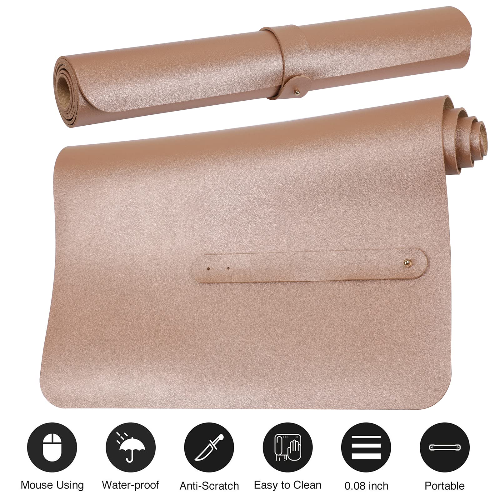 Premium PU Leather Desk Pad 30