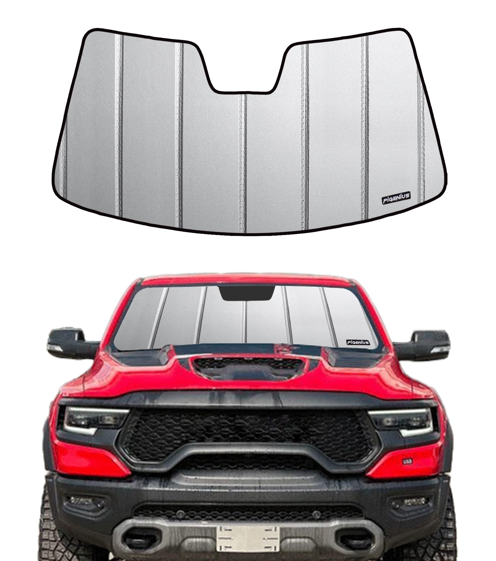 Windshield Sun Shade for Ram 1500 2019-2025 | 10