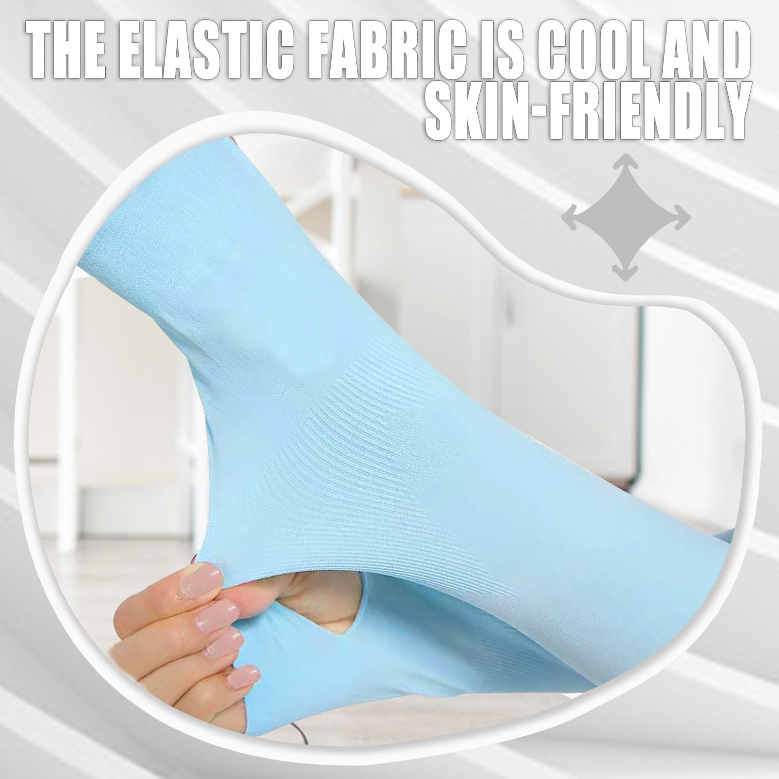 7 Pairs Cooling Arm Sleeves for Women & Men - UV Sun Protection Arm Covers for Outdoor Sports, Running, Cycling & Gardening - Breathable & UPF 50+ Sun Sleeves