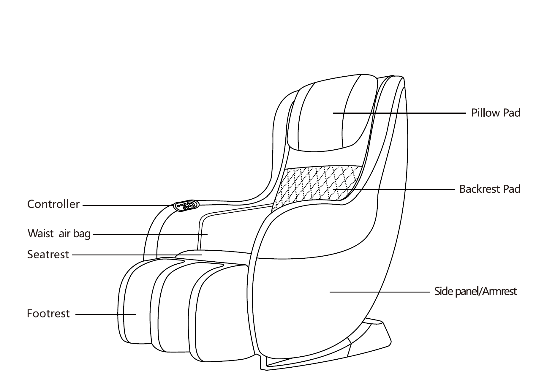 Lumi Yumi Compact Massage Chair - Portable Full Body Shiatsu Massager with Heat for Home & Office Relaxation - Perfect for Stress Relief, Back Pain, and Muscle Recovery