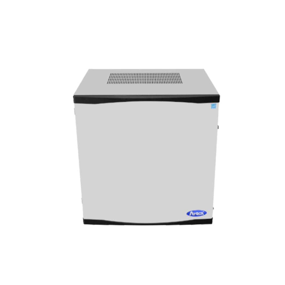 Atosa YR450 AP 161 30 Air-Cooled Modular Half Dice Cube Ice Maker - 460 lbs Daily Production for Restaurants, Bars, and Catering Events