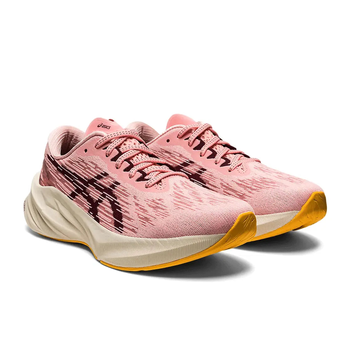 ASICS Novablast 3 Women's Running Shoes - Frosted Rose/Deep Mars - Lightweight Cushioned for Road Running, Jogging & Gym Workouts