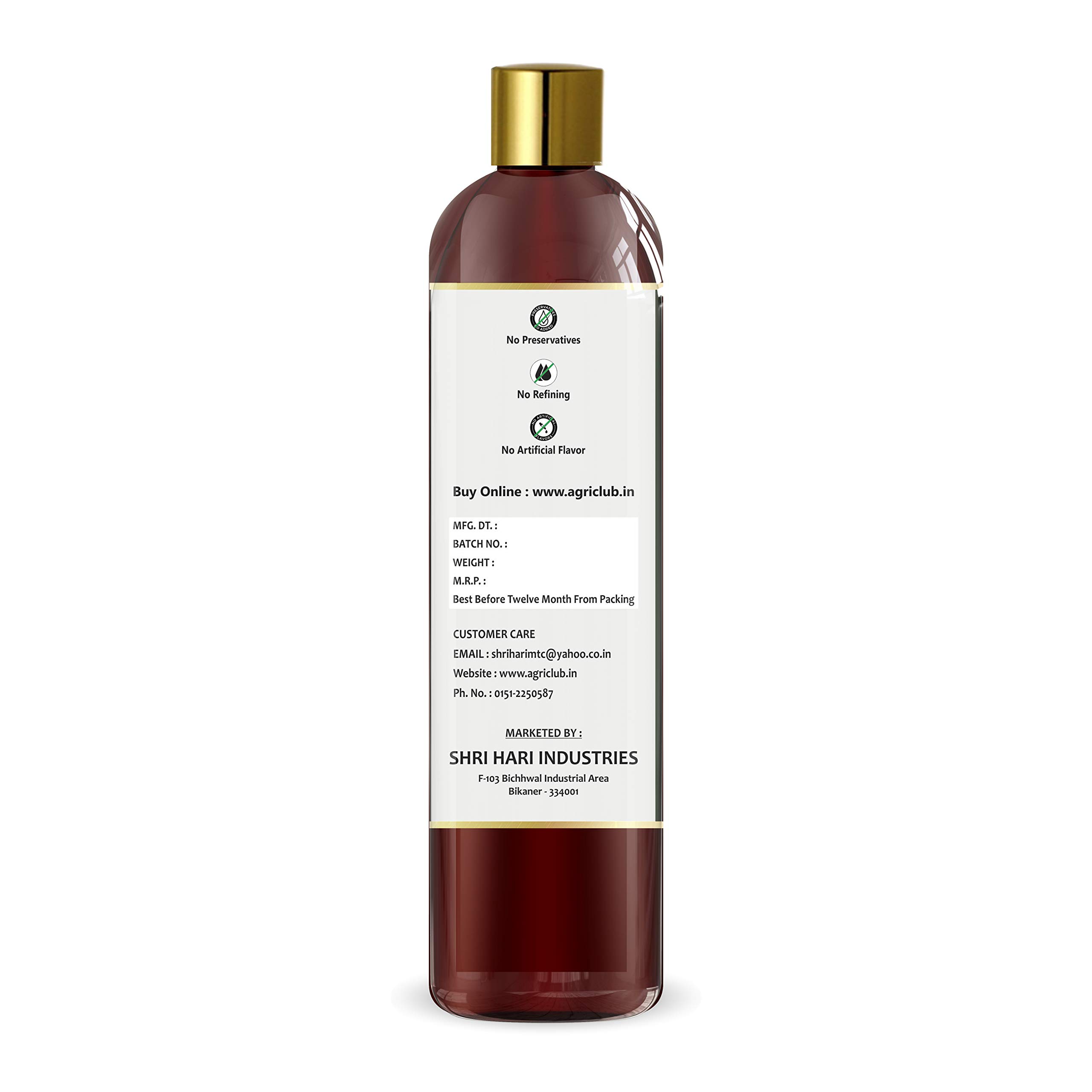 Agri Club Pure Eucalyptus Hydrosol Water 500ml - Natural Aromatherapy Mist for Relaxation, Skin Care & Home Fragrance