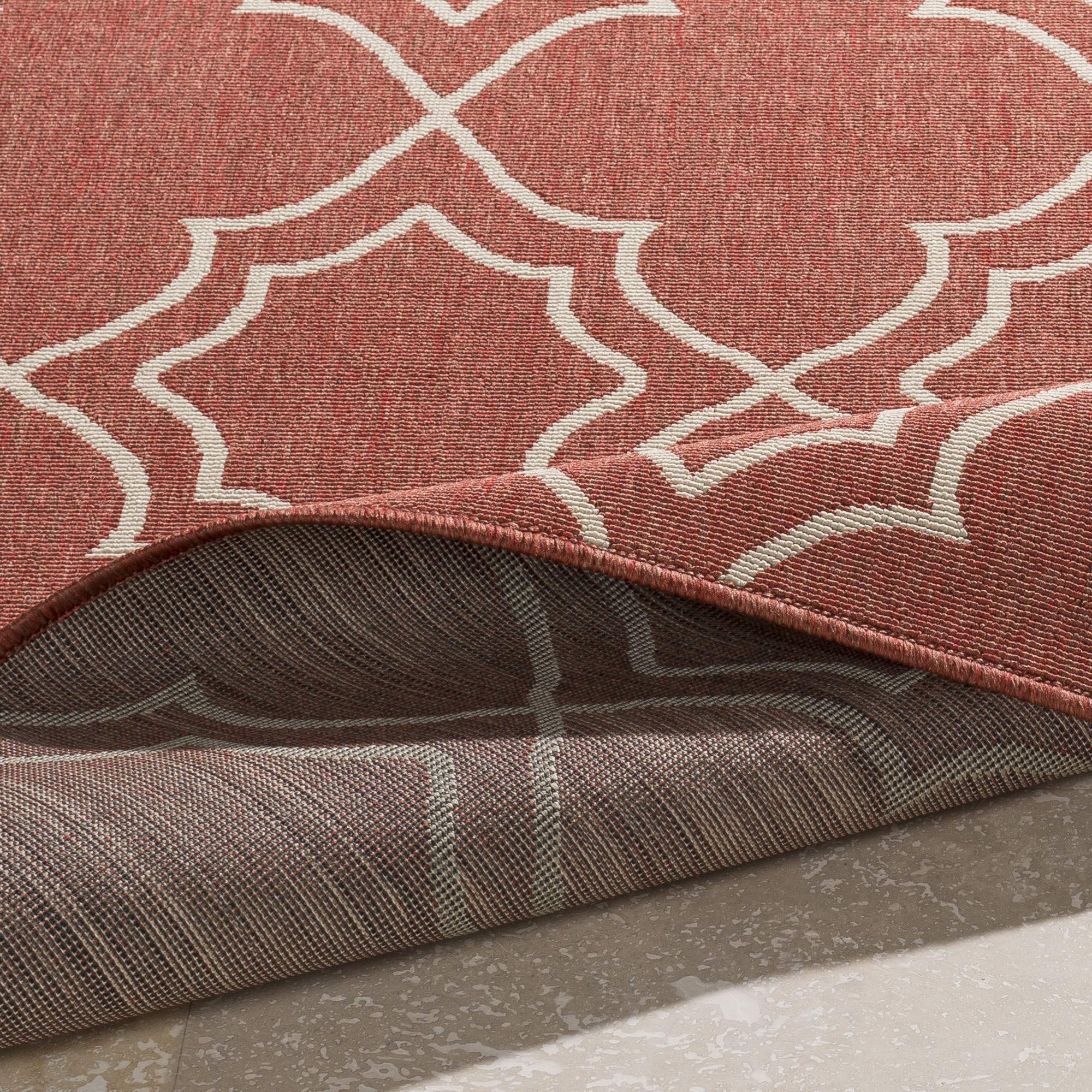Georgia Cherry Indoor/Outdoor Area Rug 8'9