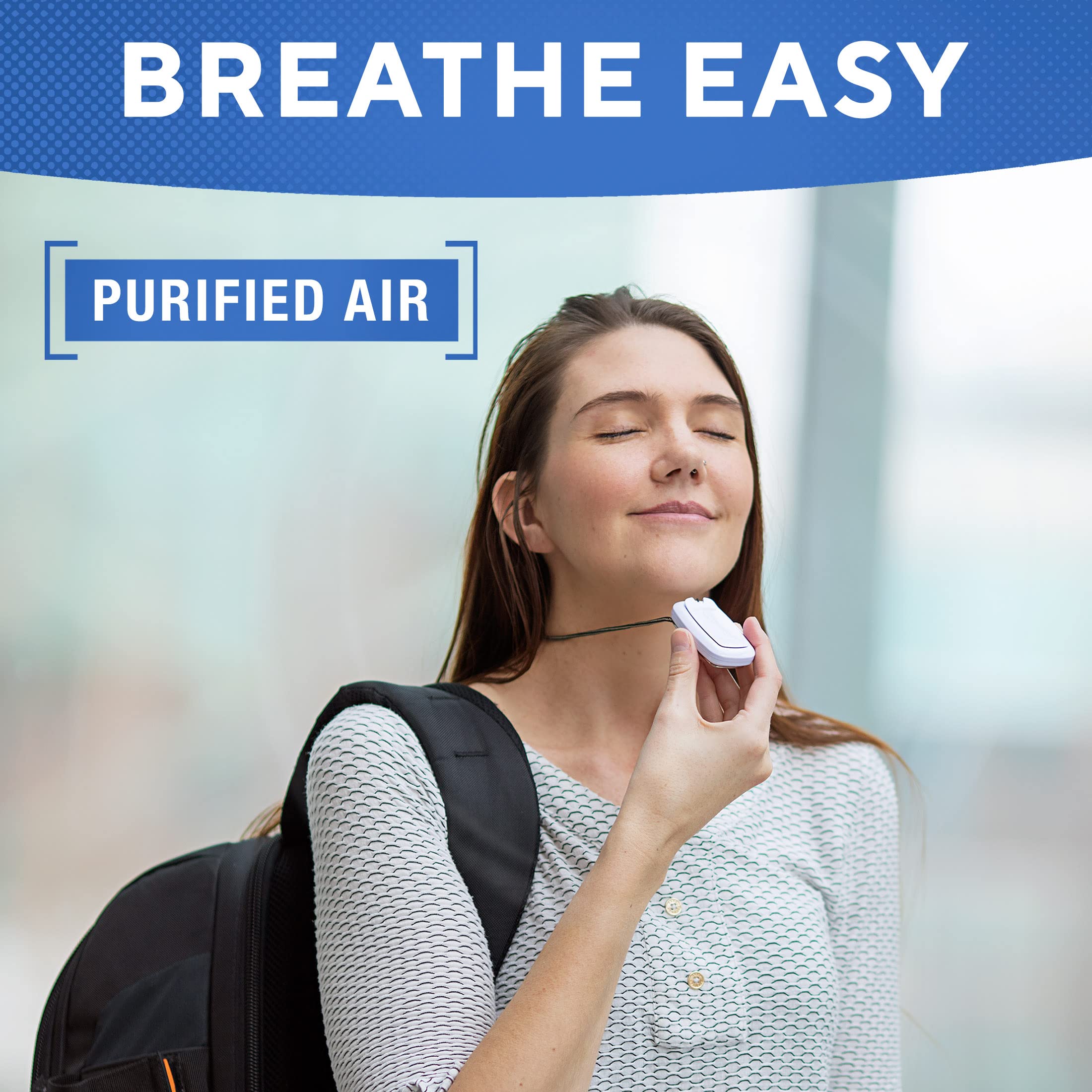 AirTamer A315W Replacement Negative Ion Emitter Filters (2-Pack, White) - Compatible with AirTamer Personal Air Purifier - Perfect for Travel, Office & Home Use