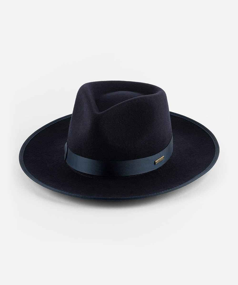 Monroe Rancher Fedora Hat for Men & Women - Western Style Cowboy Hat with Wide Brim - Perfect for Outdoor, Rodeo, and Country Music Events