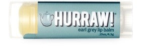 HURRAW! Organic Earl Grey Lip Balm - Natural Moisturizing & Soothing for Dry Lips - Perfect for Daily Use, Travel & Outdoor Activities