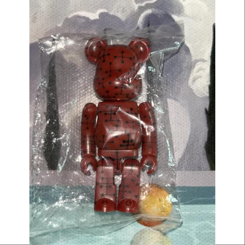 Bearbrick Series 9 Secret PATTERN Eames Acupuncture Red 100% Collectible Figure - Perfect for Anime Fans, Streetwear Enthusiasts & Home Decor Display