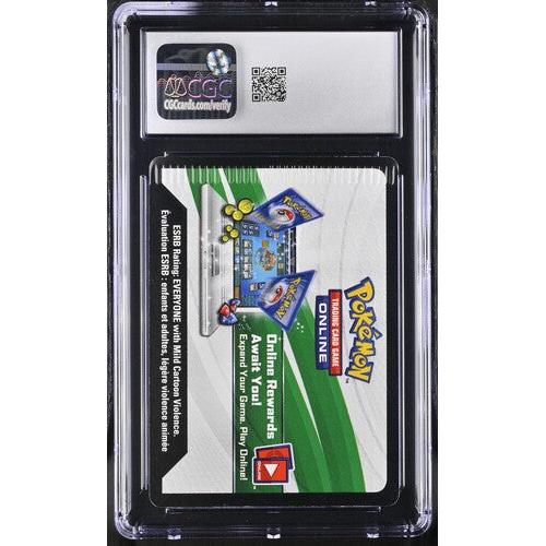 2021 Pokemon Shining Fates Error Crimp Code Card - CGC 8.5 Graded - Rare Collectible for Pokemon TCG Players & Investors | Perfect for Gaming, Trading & Display