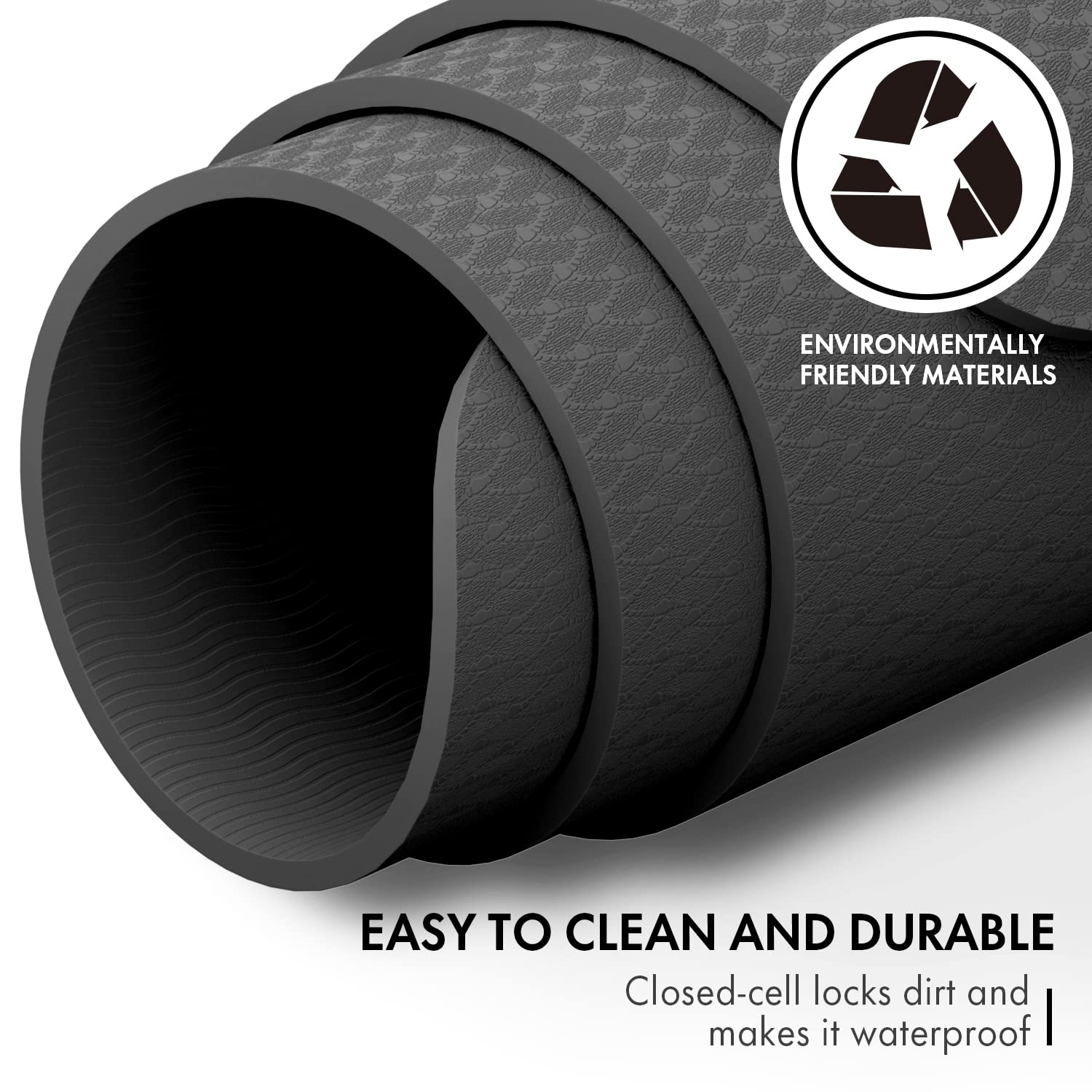 FrenzyBird Extra Large Yoga Mat 6'x4' (72