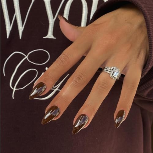brown solid glossy