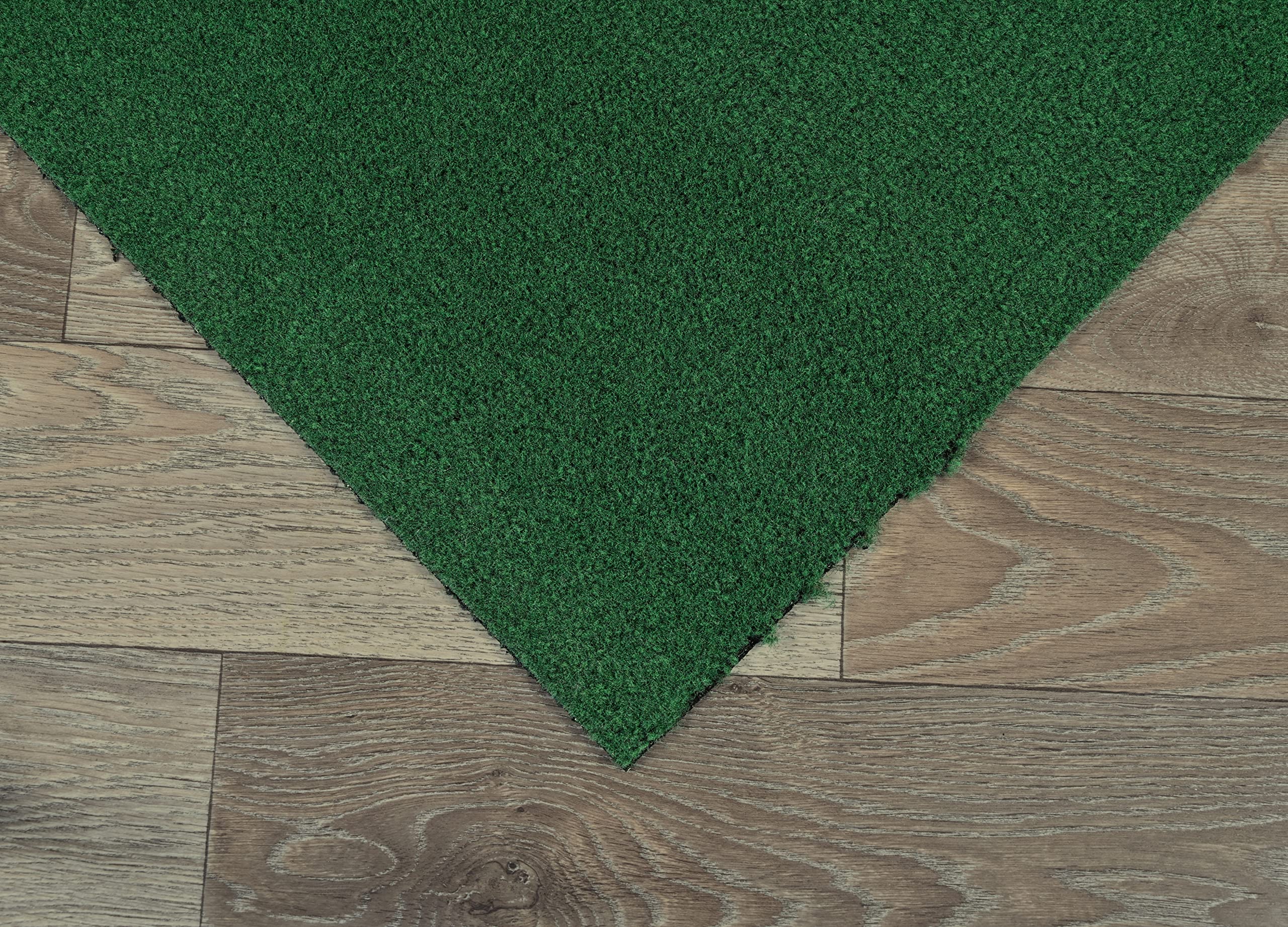 Garland Rug Softscapes 9x12 FT Indoor Outdoor Area Rug - Green - Perfect for Living Room, Patio & Deck Decor