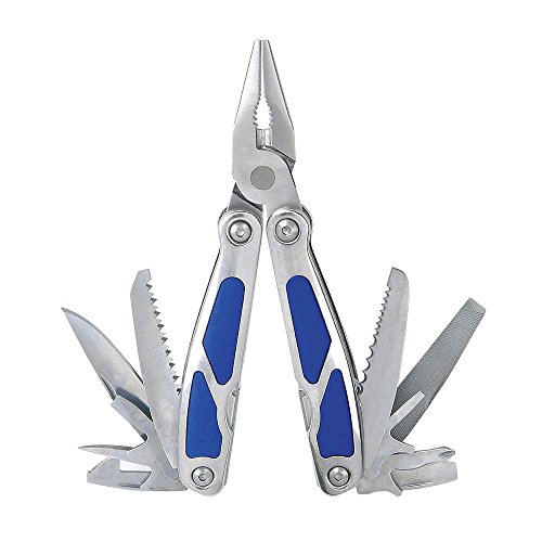 Westward 6ATV4 17-in-1 Multi-Tool with Stainless Steel Construction - Perfect for Camping, Hiking, Survival & Outdoor Adventures