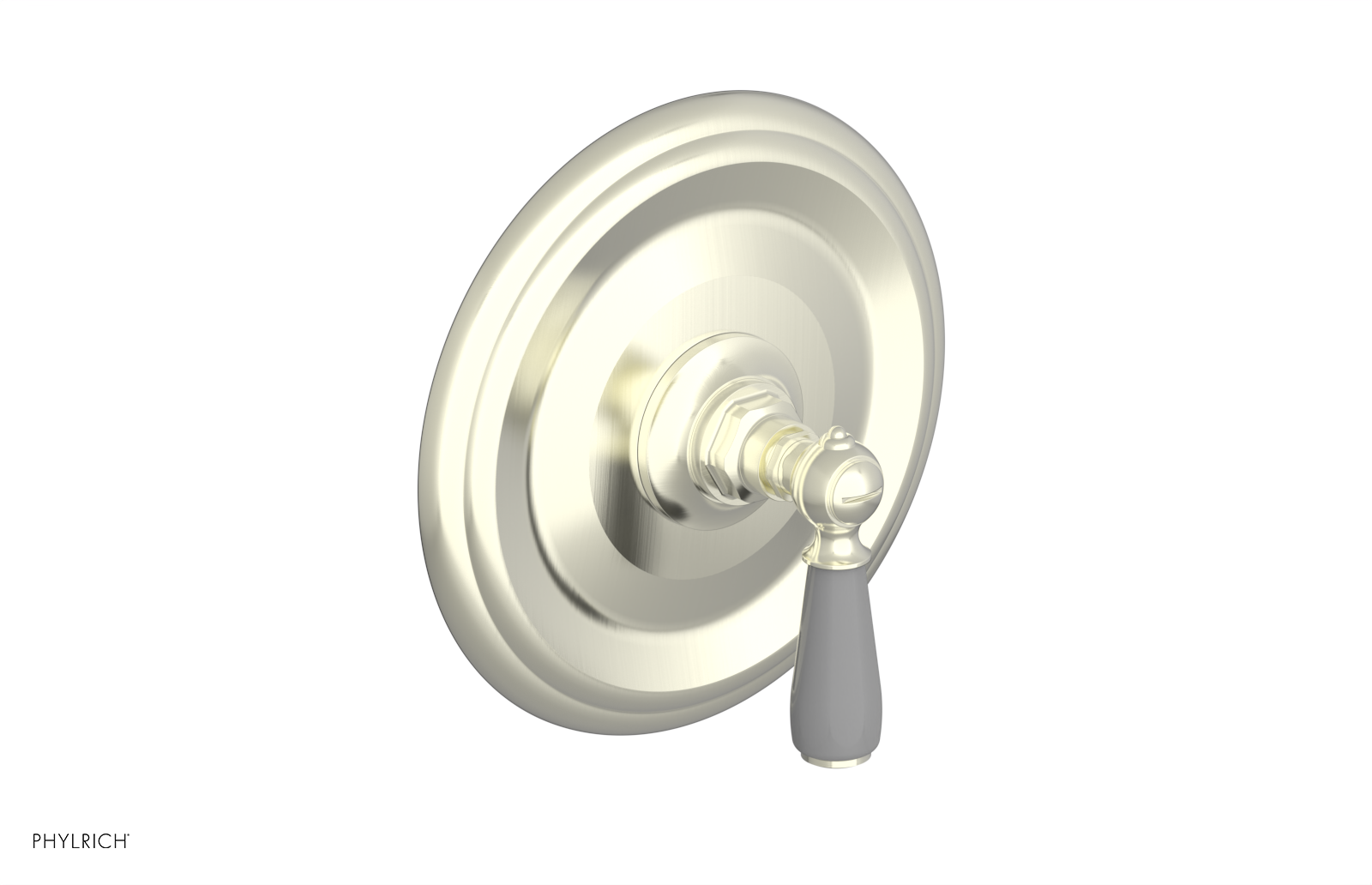 Jamestown Pressure Balance Shower Valve Trim Kit with Grey Accents - 4