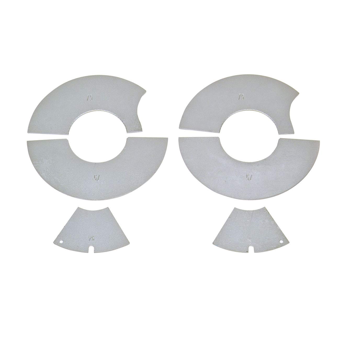 Rothenberger Red Clamp Insert for P160 Sani, 56mm, 4-Hole Set (54085) - Perfect for Plumbing Repairs and Pipe Installations