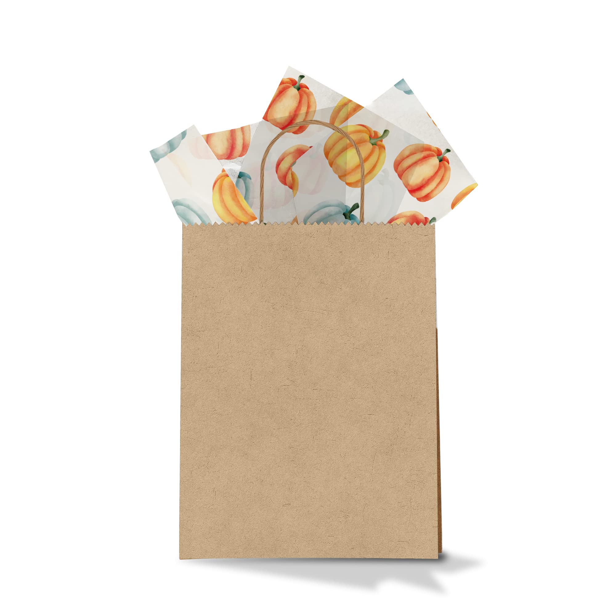 Halloween Pumpkin Printed Tissue Paper - 24 Sheets 20