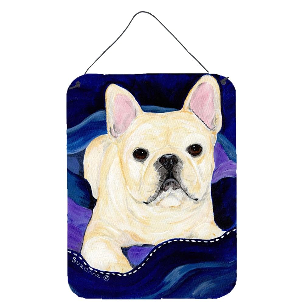 French Bulldog Metal Wall Art Sign - 12x16 Inch Aluminum Door Hanging Decor for Kitchen, Bar, Bathroom & Front Door - Colorful Home Decor Plaque | Perfect for Pet Lovers & Farmhouse Style Interiors