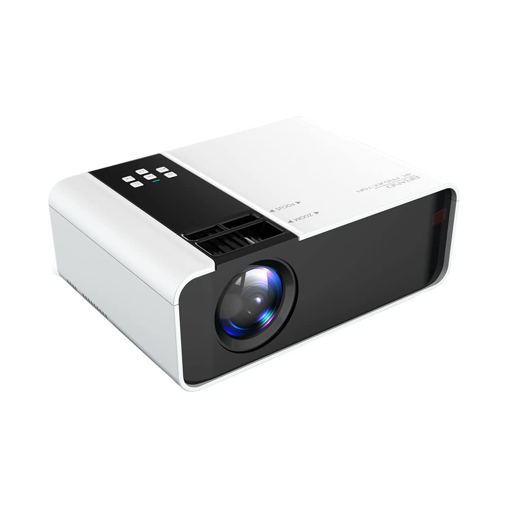 axGear Mini Projector 1080P HD 4500 Lumens Portable Video Projector - Compatible with Fire TV Stick, HDMI, USB, AV & DVD | Perfect for Home Theater, Outdoor Movies & Business Presentations